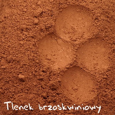 Tlenek brzoskwiniowy - brązowy tlenek żelaza - matowy pigment mineralny
