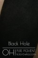 OH! PURE PIGMENT Black Hole swatch - czysty, sypki pigment kosmetyczny do powiek i ciała