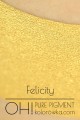 OH! PURE PIGMENT Felicity swatch - czysty, sypki pigment kosmetyczny do powiek i ciała