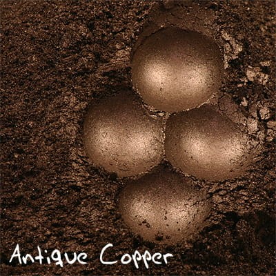PURE PIGMENT Antique Copper - czysty, sypki pigment kosmetyczny do powiek i ciała