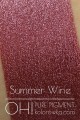OH! PURE PIGMENT Summer Wine swatch - czysty, sypki pigment kosmetyczny do powiek i ciała