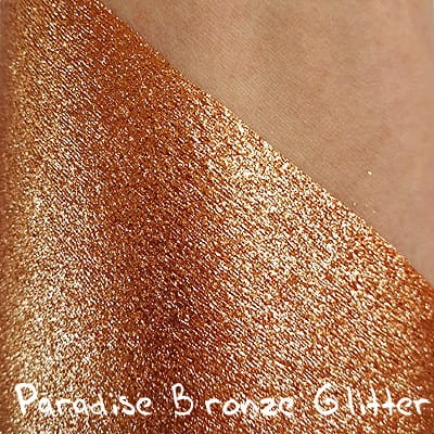 PURE PIGMENT Paradise Bronze Glitter - czysty, sypki pigment kosmetyczny do powiek i ciała