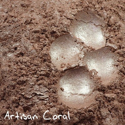 PURE PIGMENT Artisan Coral - czysty, sypki pigment kosmetyczny do powiek i ciała