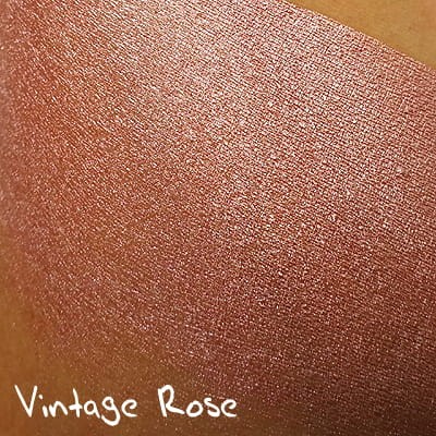 PURE PIGMENT Vintage Rose swatch - czysty, sypki pigment kosmetyczny do powiek i ciała
