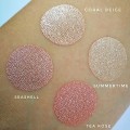 PURE PIGMENT Tea Rose swatch - czysty, sypki pigment kosmetyczny do powiek i ciała