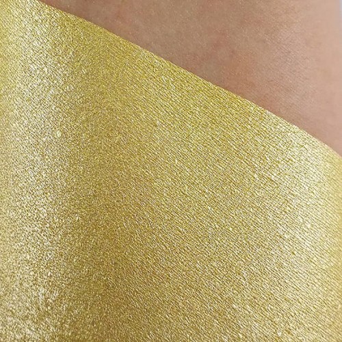 PURE PIGMENT Banana Lollipop swatch - czysty, sypki pigment kosmetyczny do powiek i ciała