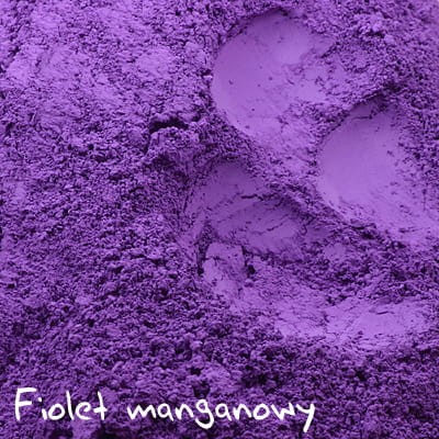 Fiolet manganowy - matowy pigment mineralny