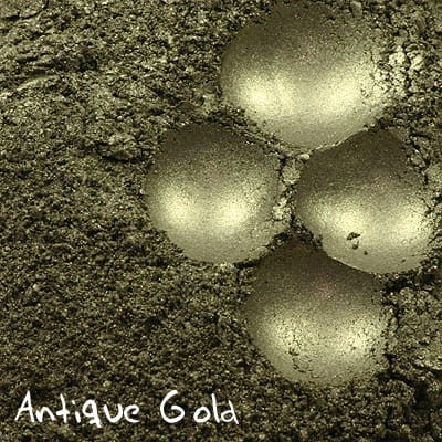 PURE PIGMENT Antique Gold - czysty, sypki pigment kosmetyczny do powiek i ciała