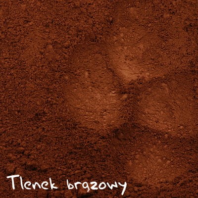 Tlenek brązowy - brązowy tlenek żelaza - matowy pigment mineralny