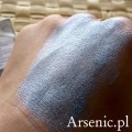 PURE PIGMENT Cambridge Blue - czysty, sypki pigment kosmetyczny do powiek i ciała - swatch - Arsenic.pl