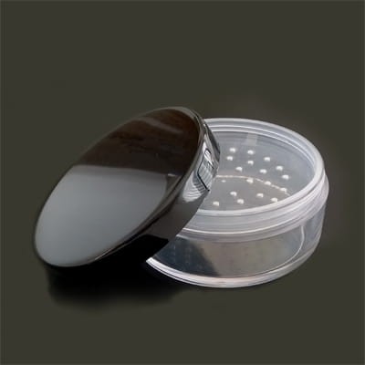 Pudełko na puder sypki z sitkiem 50 ml