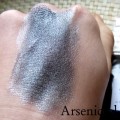 PURE PIGMENT Antique Silver swatch - czysty, sypki pigment kosmetyczny do powiek i ciała - Arsenic.pl
